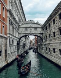 The Bridge of Sighs on Venice