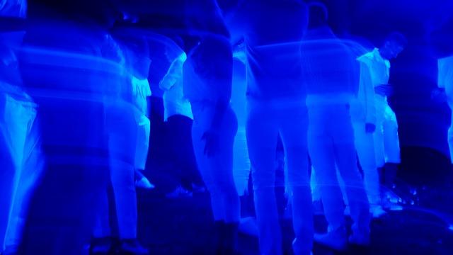 Black Light Theatre performance