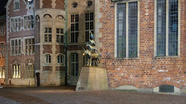 Statue in Bremen Statue in Bremen
