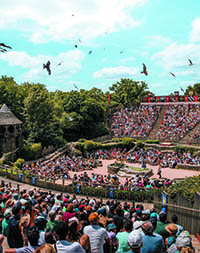 Le Bal des Oiseau show at the Puy du Fou