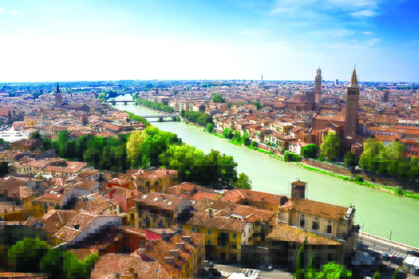 Verona and Adige River