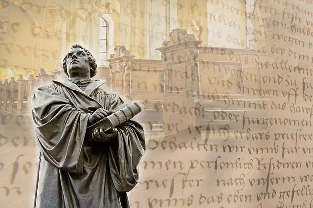 Martin Luther Statue in Wittenberg Martin Luther Statue in Wittenberg