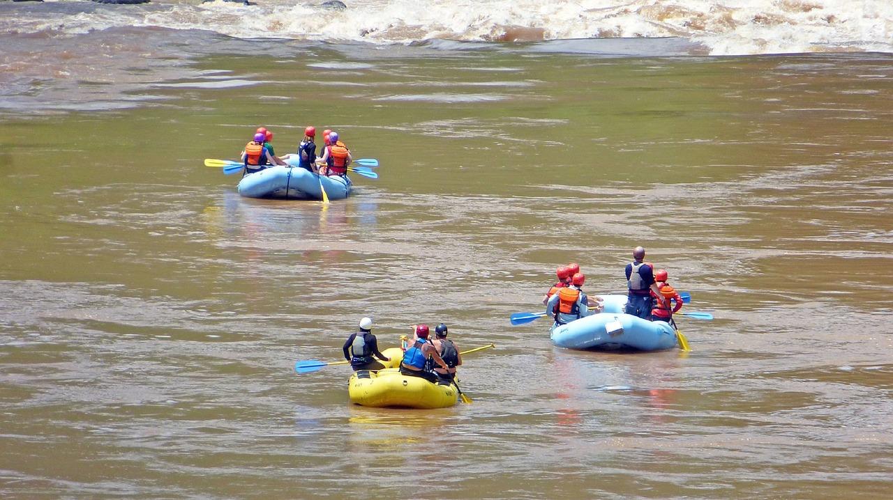 White water rafting