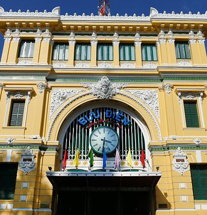 Saigon central post office in Ho Chi Minh City