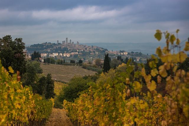 Hall Day In San Gimignano