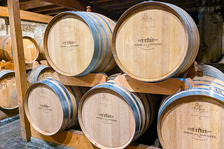 Cider barrels