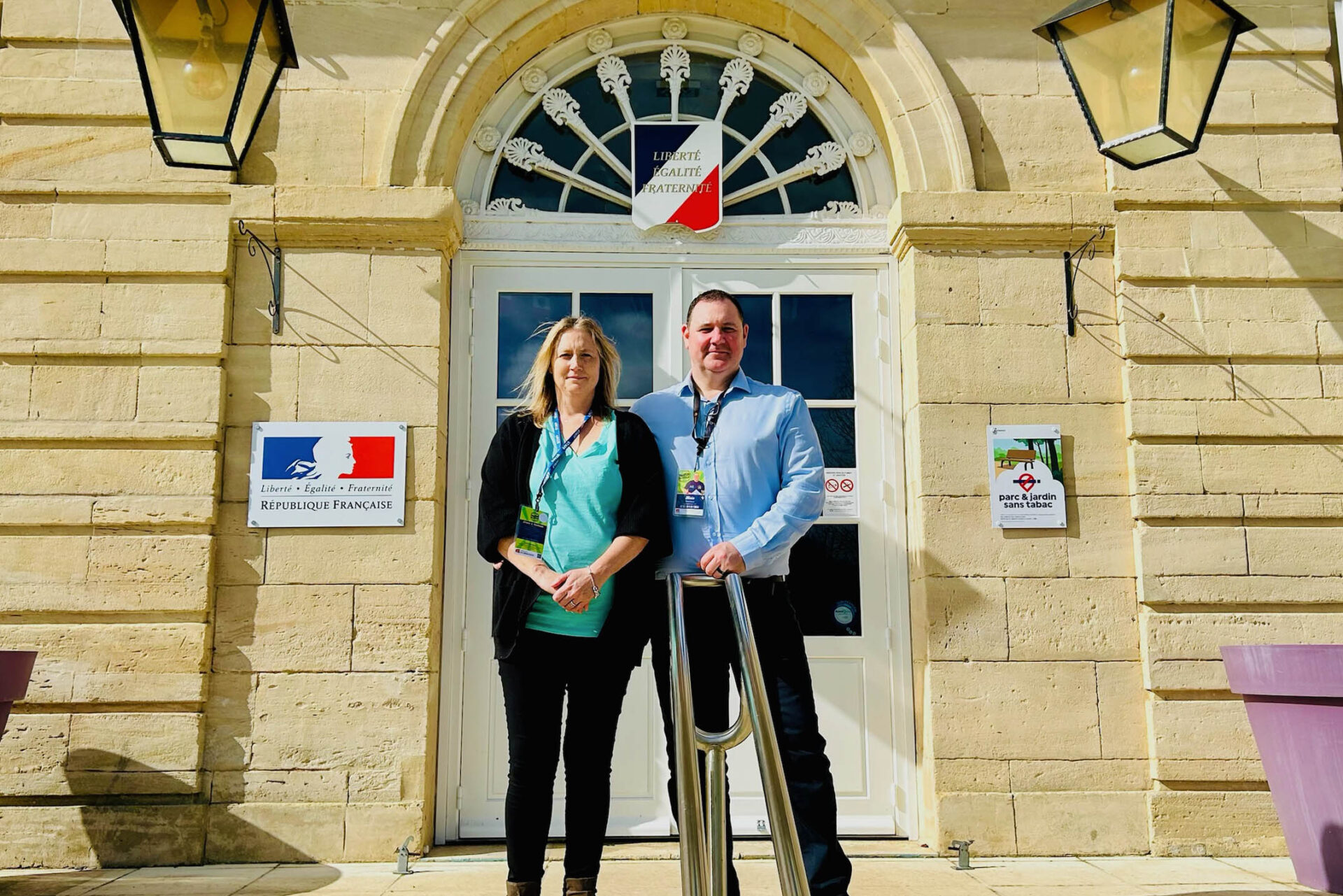 Meet Gemma and Lisle, hotel managers at the Chateau du Molay