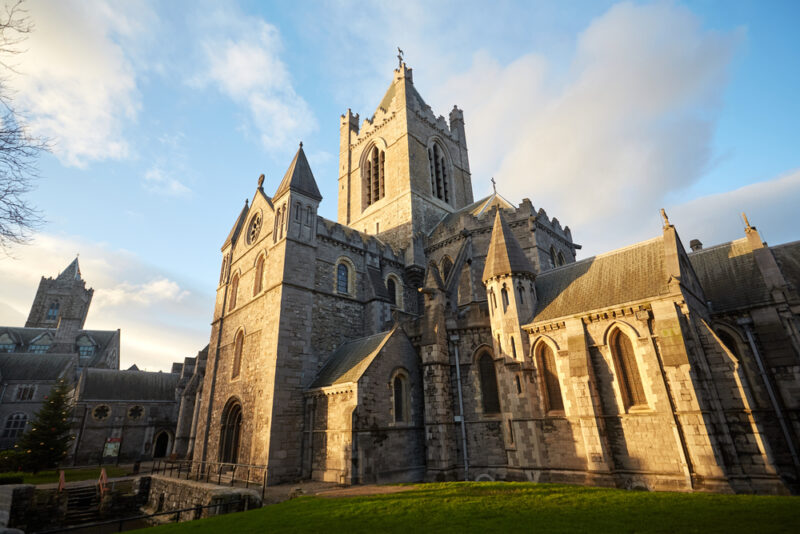Christ Church Cathedral in Dublin, Ireland