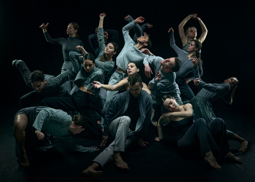 Dancers performing a routine at a show
