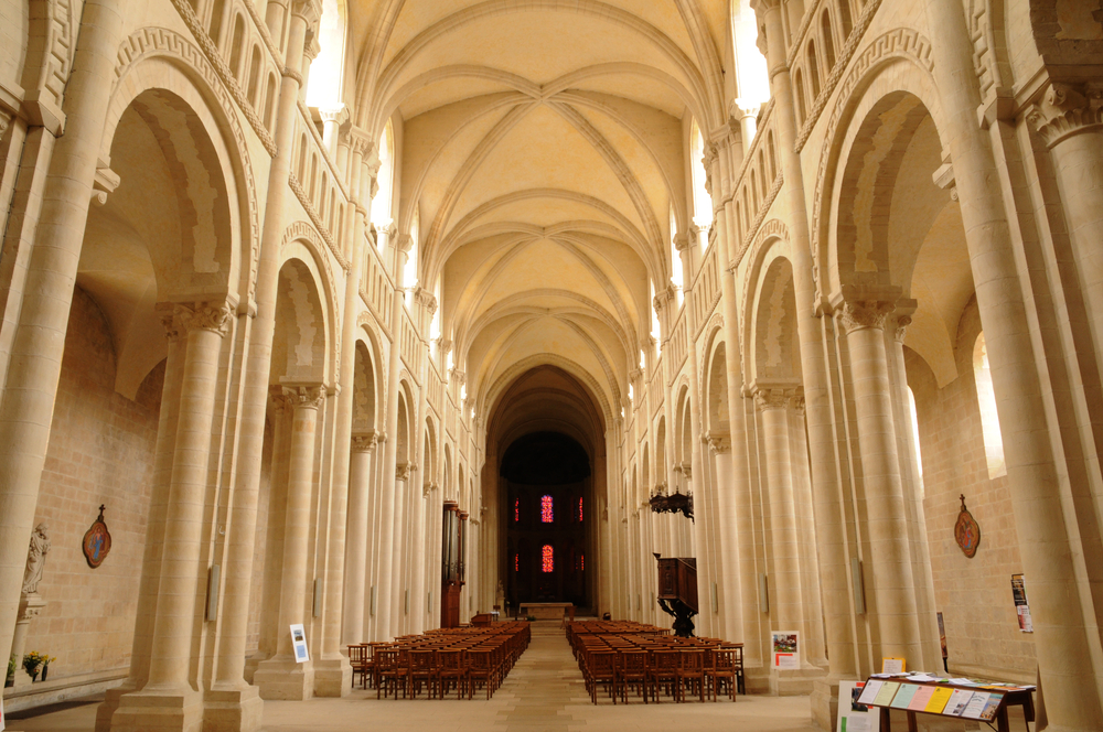Caen, abbaye aux Dames in Normandy