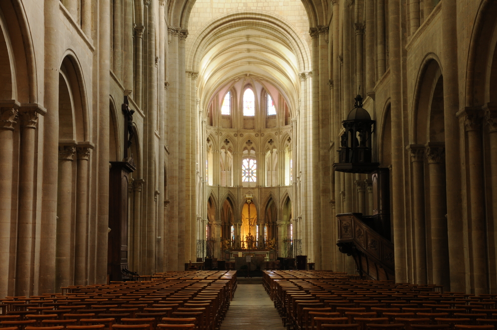 Abbaye aux Hommes in Caen, Normandy