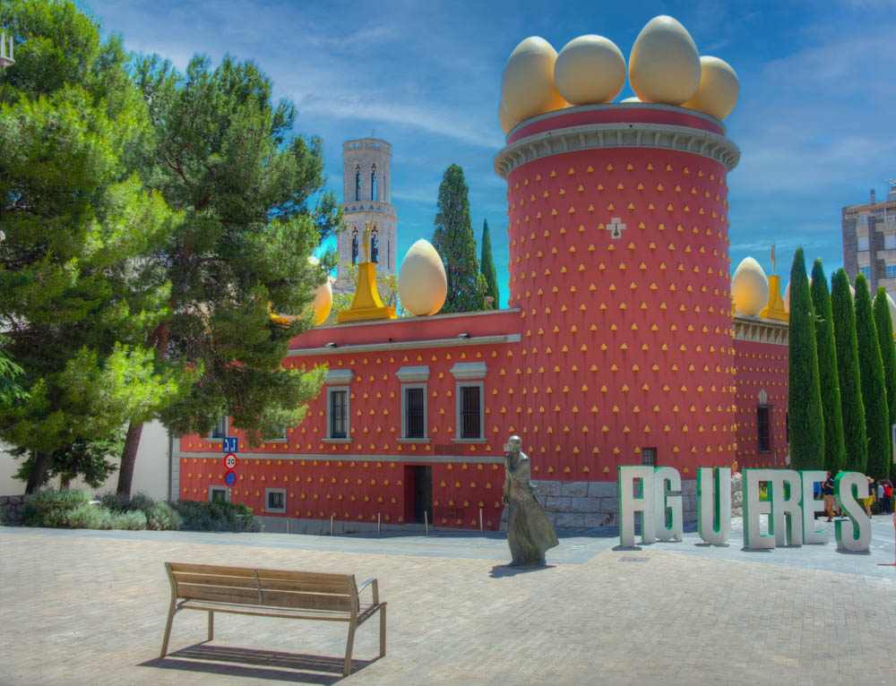 Dali's Theatre Museum in Figueres, Spain