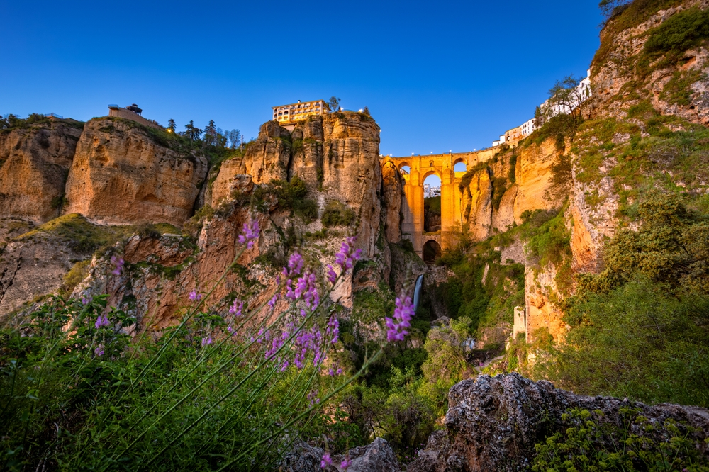 El Tajo Ronda in Malaga, Spain