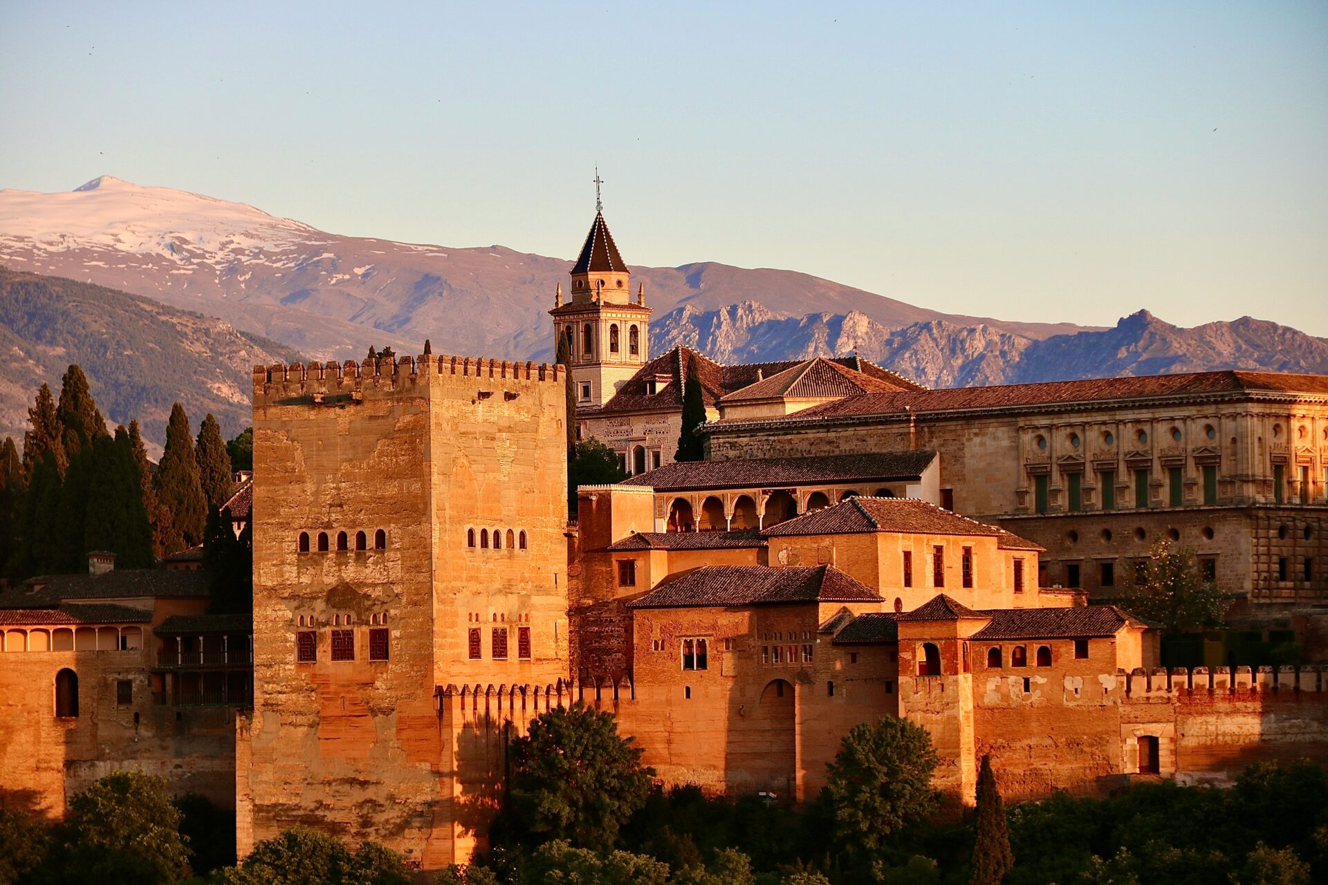 Granada in the golden hour