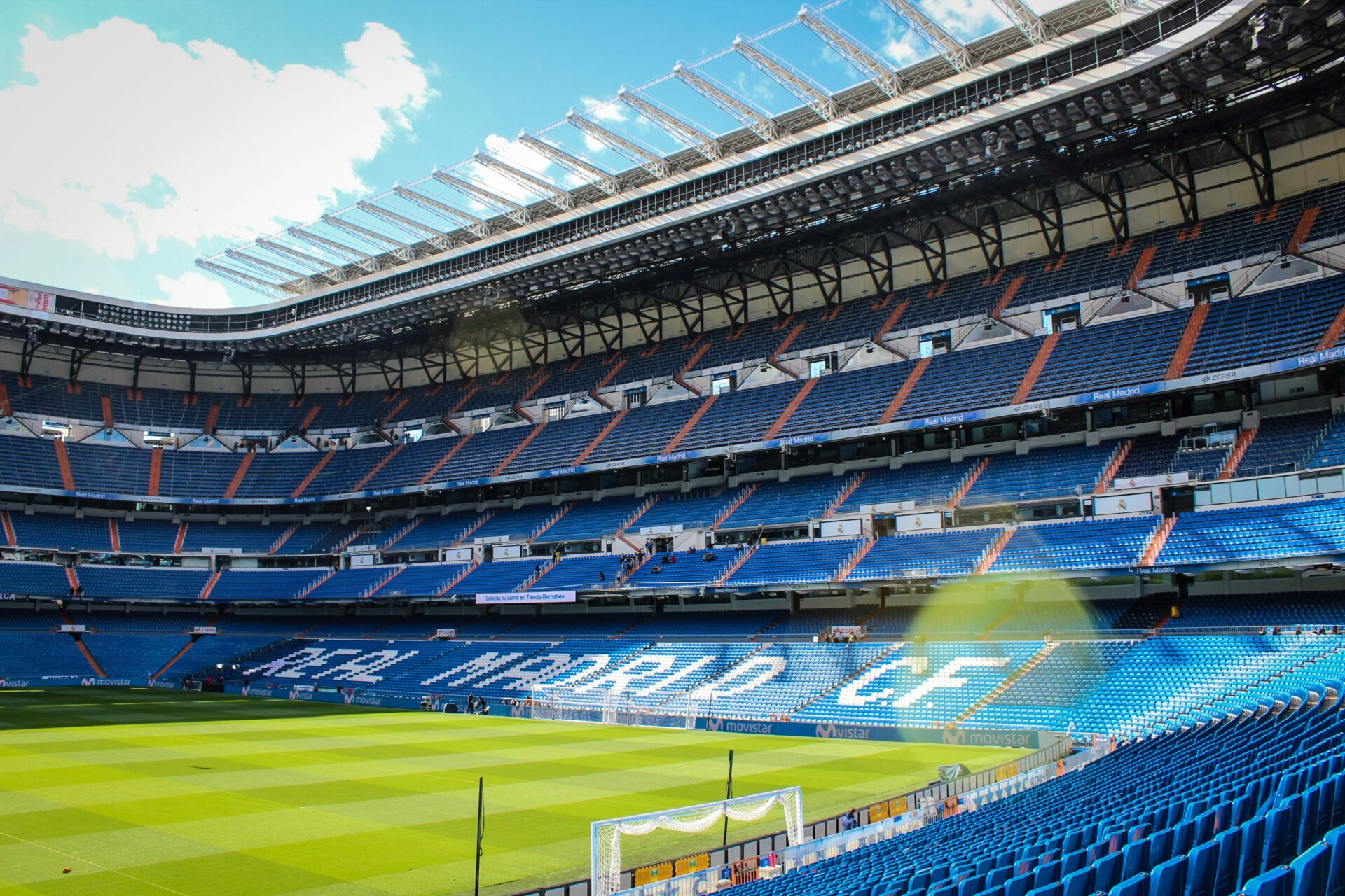 Bernabeu Stadium, home of the Real Madrid FC