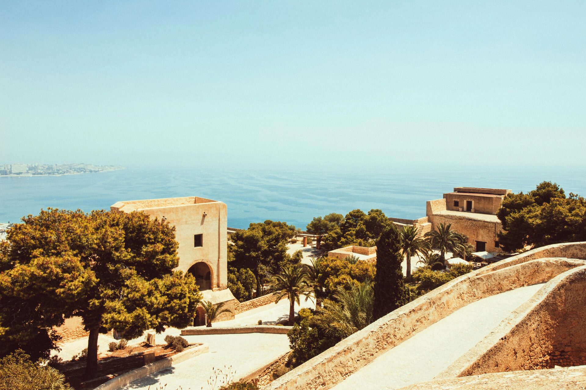 Alcazaba Castle in Malaga, Spain