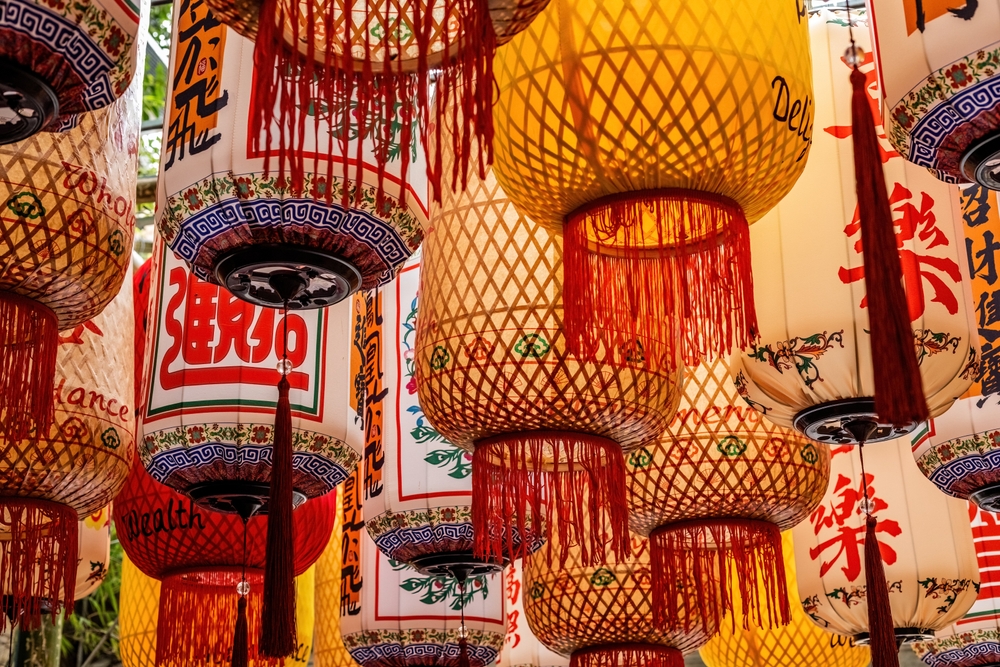 Chinese lanterns in China