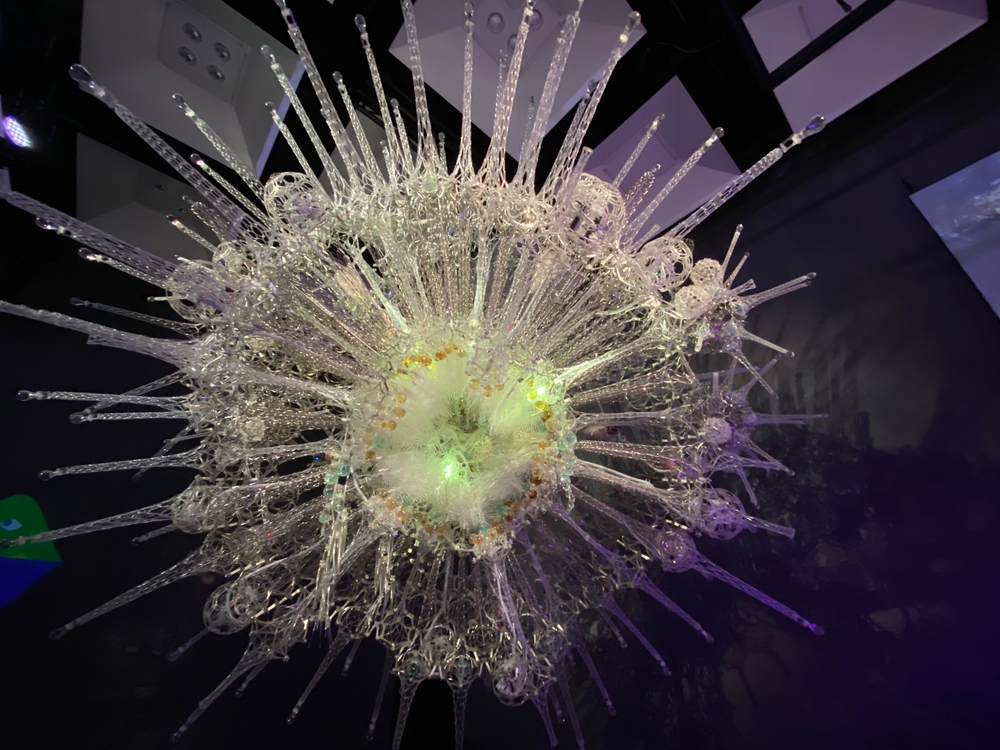 Installation inside the Futurium museum in Berlin