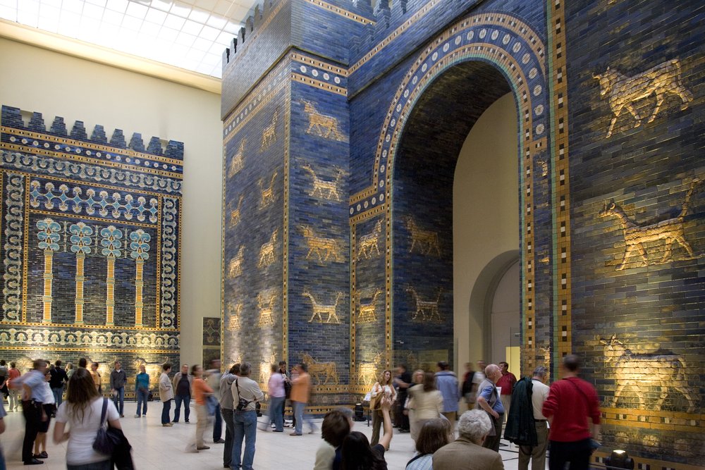 Ishtar Gate at the Pergamon Museum in Berlin