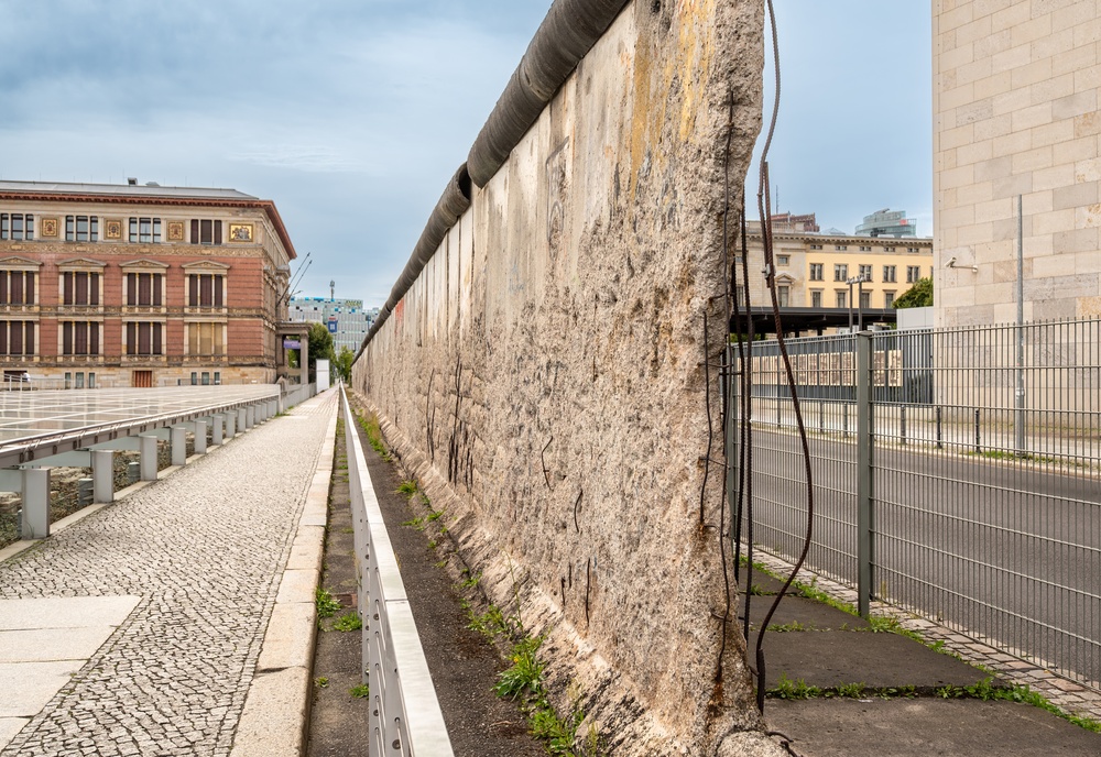 Berlin Wall remnant at the Topography of Terror