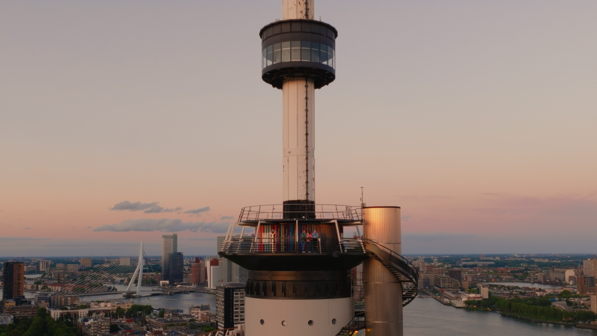 Euroscope tower in Rotterdam, Netherlands