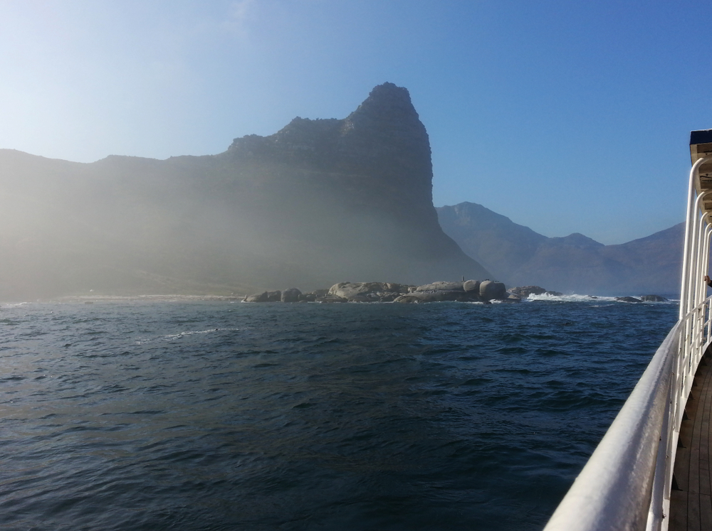 Boat trip on False Bay in Cape Town