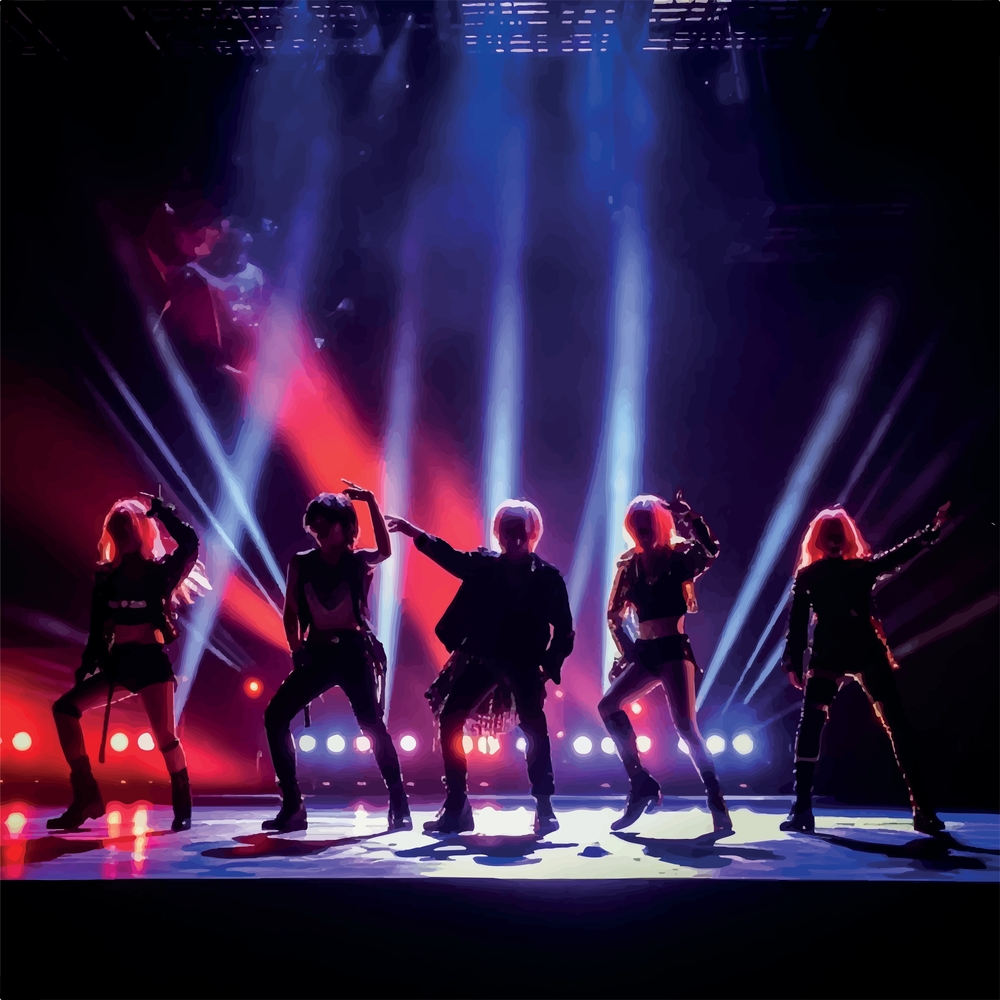 K-Popo artists on stage