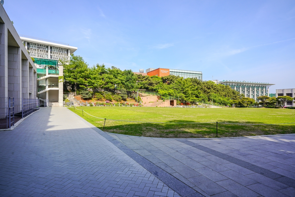University campus in Seoul, South Korea